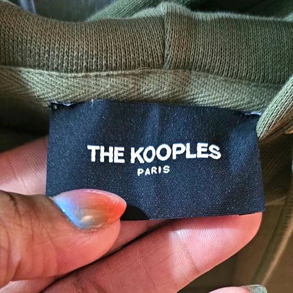 The Kooples Men's PulloverLogo Hoodie - Picture 7 of 8